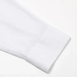 Hot OUKU Men's Shirt Cotton Linen Shirt Starfish Outdoor Vacation White Sky Blue Long Sleeve Rolled collar Summer Spring Clothing Apparel Buttons