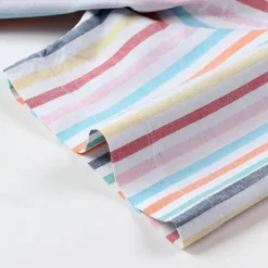 Sale OUKU Men's Shirt Dress Shirt Button Up Shirt Stripe Wedding Party Light Blue White Blue Sky Blue Long Sleeve Lapel Spring Fall Clothing Apparel