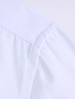 New OUKU Men's Shirt Dress Shirt Button Down Shirt Wrinkle Resistant Button Up Shirt Plain Wedding Office & Career Black White Wine Royal Blue Long Sleeve Turndown Spring & Fall Clothing Apparel Basic