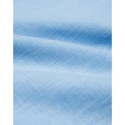 OUKU Men's Shirt Dress Shirt Casual Shirt Long Sleeve Solid Color Turndown Formal Button Clothing Apparel Daily Blue