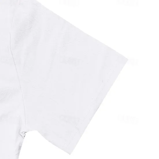 Clearance OUKU Men's Shirt Linen Shirt Popover Shirt Casual Shirt Cotton Shirt Plain Vacation Street Black White Yellow Navy Blue Short Sleeve Hooded Summer Clothing Apparel Button-Down
