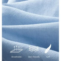 Outlet OUKU Men's Shirt Linen Shirt Summer Shirt Beach Wear Button Up Shirt Plain Vacation Curise White Pink Light Blue Sleeveless Collar Summer Spring Clothing Apparel