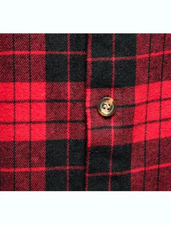 Outlet OUKU Men's Shirt Summer Shirt Casual Shirt Button Up Shirt Checked Shirts Black Wine Red khaki Gray Sleeveless Plaid Graphic Prints Turndown Vacation Street Print Clothing Apparel Cotton Cotton Blend