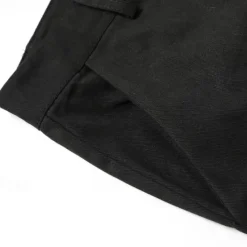 Online OUKU Men's Shorts Chino Shorts Bermuda shorts Work Shorts Pocket Plain Comfort Breathable Short Casual Daily Beach Fashion Stylish Black White Micro-elastic