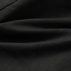 Online OUKU Men's Shorts Chino Shorts Bermuda shorts Work Shorts Pocket Plain Comfort Breathable Short Casual Daily Beach Fashion Stylish Black White Micro-elastic