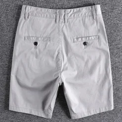 New OUKU Men's Shorts Chino Shorts Bermuda shorts Pocket Plain Comfort Breathable Outdoor Daily Going out Fashion Streetwear Black Red