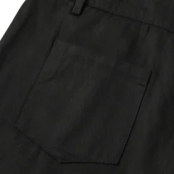 Clearance OUKU Men's Shorts Chino Shorts Bermuda shorts Work Shorts Pocket Plain Comfort Breathable Short Daily Stylish Casual Black White Micro-elastic