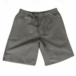 Outlet OUKU Men's Shorts Cotton Linen Shorts Summer Shorts Beach Shorts Pocket Drawstring Elastic Waist Plain Comfort Breathable Short Vacation Holiday Beach Hawaiian Boho Black White
