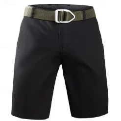 Online OUKU Men's Shorts Dress Shorts Summer Shorts Work Shorts Golf Shorts Buttons Multi Pocket Plain Comfort Wearable Knee Length Outdoor Sport Daily Fashion Casual Black Brown
