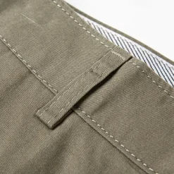 Online OUKU Men's Shorts Dress Shorts Summer Shorts Work Shorts Golf Shorts Buttons Multi Pocket Plain Comfort Wearable Knee Length Outdoor Sport Daily Fashion Casual Black Brown