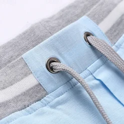Best OUKU Men's Shorts Linen Shorts Summer Shorts Beach Shorts Pocket Drawstring Elastic Waist Color Block Comfort Breathable Full Length Casual Daily Holiday Vacation Fashion Dark Khaki Light Khaki