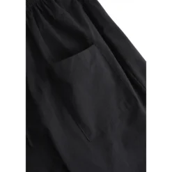 Clearance OUKU Men's Shorts Linen Shorts Summer Shorts Beach Shorts Capri Pants Drawstring Elastic Waist Front Pocket Plain Comfort Breathable Daily Holiday Going out Hawaiian Boho Black White