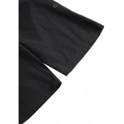 Clearance OUKU Men's Shorts Linen Shorts Summer Shorts Beach Shorts Capri Pants Drawstring Elastic Waist Front Pocket Plain Comfort Breathable Daily Holiday Going out Hawaiian Boho Black White
