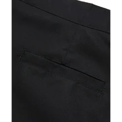 New OUKU Men's Shorts Linen Shorts Dress Shorts Summer Shorts Zipper Buttons Pocket Plain Comfort Breathable Outdoor Daily Going out Fashion Casual Black White