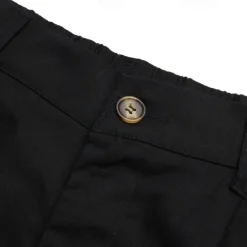 Clearance OUKU Men's Shorts Linen Shorts Dress Shorts Summer Shorts Pleated Shorts Pocket Pleats Straight Leg Plain Comfort Breathable Knee Length Formal Work Daily Fashion Streetwear Black White Inelastic