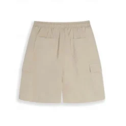 Best OUKU Men's Shorts Linen Shorts Summer Shorts Beach Shorts Drawstring Elastic Waist Multi Pocket Plain Knee Length Outdoor Beach Hawaiian Casual ArmyGreen Black Inelastic