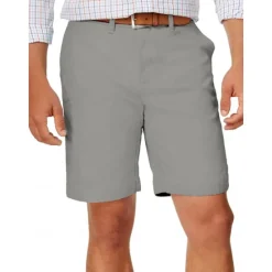 OUKU Men's Shorts Linen Shorts Dress Shorts Summer Shorts Plain Comfort Breathable Outdoor Daily Going out Fashion Casual Black White
