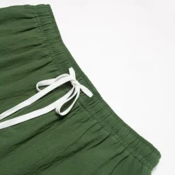 Best OUKU Men's Shorts Linen Shorts Summer Shorts Pocket Drawstring Elastic Waist Plain Comfort Breathable Short Casual Daily Holiday Fashion Classic Style Black White
