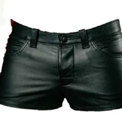 Clearance OUKU Men's Shorts Pocket Solid Colored Waterproof Short Shorts Workout Slim Low Waist Inelastic Black