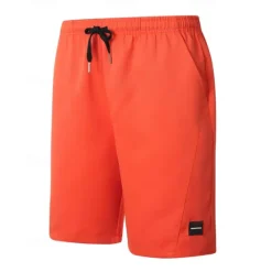 Best OUKU Men's Shorts Summer Shorts Work Shorts Casual Shorts Pocket Drawstring Elastic Waist Plain Comfort Breathable Short Outdoor Vacation Sport Casual Black Pink