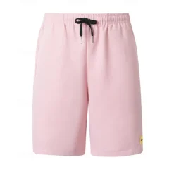 Best OUKU Men's Shorts Summer Shorts Work Shorts Casual Shorts Pocket Drawstring Elastic Waist Plain Comfort Breathable Short Outdoor Vacation Sport Casual Black Pink