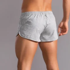 Best OUKU Men's Shorts Summer Shorts Casual Shorts Pocket Elastic Waist Plain Comfort Breathable Short Casual Daily Classic Casual Black Light Grey