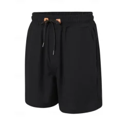 Sale OUKU Men's Shorts Summer Shorts Casual Shorts Pocket Drawstring Elastic Waist Plain Comfort Breathable Short Outdoor Vacation Sport Casual Black Navy Blue Micro-elastic