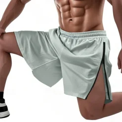 Outlet OUKU Men's Shorts Summer Shorts Casual Shorts Pocket Drawstring Elastic Waist Plain Comfort Breathable Short Outdoor Vacation Sport Casual Black White