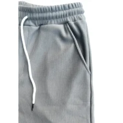 Online OUKU Men's Shorts Summer Shorts Casual Shorts Pocket Drawstring Elastic Waist Plain Comfort Breathable Short Outdoor Vacation Sport Casual Black White