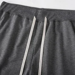 Hot OUKU Men's Shorts Summer Shorts Casual Shorts Pocket Drawstring Plain Comfort Breathable Knee Length Outdoor Vacation Sport Casual Black White