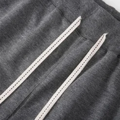Hot OUKU Men's Shorts Summer Shorts Casual Shorts Pocket Drawstring Plain Comfort Breathable Knee Length Outdoor Vacation Sport Casual Black White