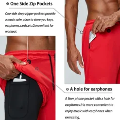 Outlet OUKU Men's Shorts Sunday Shorts Sports Going out Weekend Running Casual Drawstring Elastic Waist Plain Knee Length Gymnatics Activewear Black White Micro-elastic