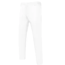 Online OUKU Men's Skinny Trousers Casual Pants Solid Color Comfort Breathable Full Length Daily Going out Streetwear Fashion Stylish Black White Micro-elastic