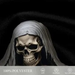 Online OUKU Men's Skull Halloween Costumes Swim Trunks Swim Shorts Board Shorts Mid Waist Fashion Streetwear Designer Casual Daily Holiday Pocket Elastic Waist 3D Print Designer Clothing Apparel