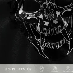 Clearance OUKU Men's Skull Halloween Costumes Skeleton Sweat Pants Swim Shorts Board Shorts Mid Waist Vintage Designer Punk & Gothic Casual Holiday Club Designer Clothing Apparel Black
