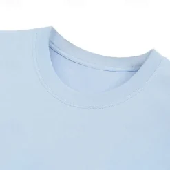 New OUKU Men's Sorona Cotton T Shirt Solid Color Crew Neck School Training Short Sleeve Crewneck Clothing Apparel Sports Neutral Daily Sports & Outdoors