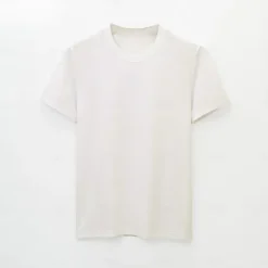 New OUKU Men's Sorona Cotton T Shirt Solid Color Crew Neck School Training Short Sleeve Crewneck Clothing Apparel Sports Neutral Daily Sports & Outdoors