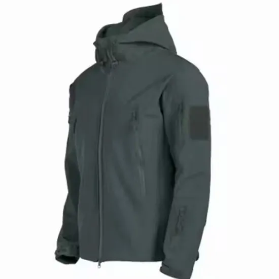 Best OUKU Men's Special Ops Military Tactical Soft Shell Jacket Coat Hunting Fleece Hooded Coat Outdoor Thermal Warm Waterproof Windproof Fleece Lined Lightweight Winter Trench Coat Top Camping Fishing