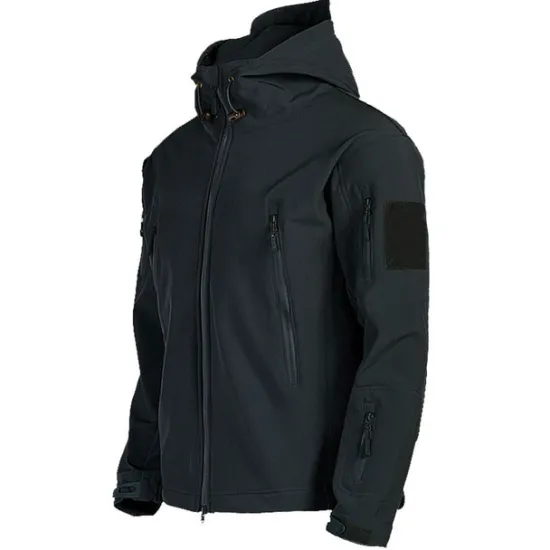 Best OUKU Men's Special Ops Military Tactical Soft Shell Jacket Coat Hunting Fleece Hooded Coat Outdoor Thermal Warm Waterproof Windproof Fleece Lined Lightweight Winter Trench Coat Top Camping Fishing