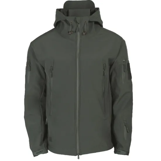Best OUKU Men's Special Ops Military Tactical Soft Shell Jacket Coat Hunting Fleece Hooded Coat Outdoor Thermal Warm Waterproof Windproof Fleece Lined Lightweight Winter Trench Coat Top Camping Fishing