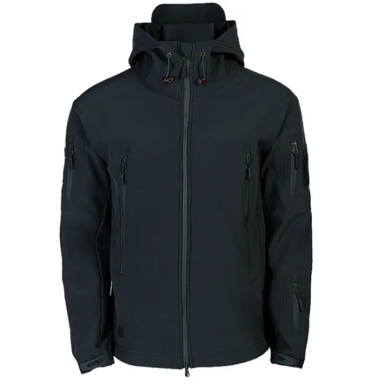 Best OUKU Men's Special Ops Military Tactical Soft Shell Jacket Coat Hunting Fleece Hooded Coat Outdoor Thermal Warm Waterproof Windproof Fleece Lined Lightweight Winter Trench Coat Top Camping Fishing