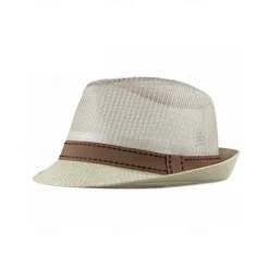 Online OUKU Men's Straw Hat Sun Hat Soaker Hat Safari Hat Gambler Hat Black Dark Navy Polycotton Mesh Stylish Casual Outdoor clothing Holiday Going out Plain Sunscreen