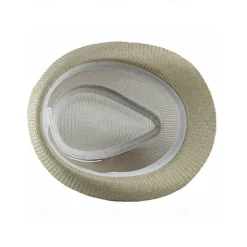 Online OUKU Men's Straw Hat Sun Hat Soaker Hat Safari Hat Gambler Hat Black Dark Navy Polycotton Mesh Stylish Casual Outdoor clothing Holiday Going out Plain Sunscreen