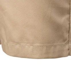Outlet OUKU Men's Summer Shorts Casual Shorts Pocket Elastic Waist Plain Comfort Short Party Work Daily Fashion Classic Style ArmyGreen Grass Green Micro-elastic