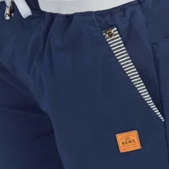 Discount OUKU Men's Summer Shorts Work Shorts Pocket Drawstring Plain Comfort Breathable Knee Length Outdoor Business Fashion Casual Black Blue
