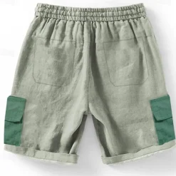 Sale OUKU Men's Sun 3D Print Shorts Summer Shorts Casual Shorts Mid Waist Designer Ethnic Style Retro Vintage Casual Daily Holiday Pocket Drawstring Elastic Waist Designer Clothing Apparel