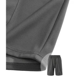 Clearance OUKU Men's Sweat Shorts Shorts Summer Shorts Beach Shorts Pocket Drawstring Elastic Waist Plain Comfort Breathable Short Outdoor Sports Classic Casual Black Brown