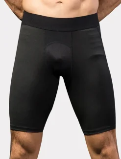 Hot OUKU Men's Sweat Shorts Shorts Going out Weekend Running Casual Plain Knee Length Gymnatics Activewear Black White