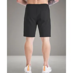 Sale OUKU Men's Sweat Shorts Shorts Bermuda shorts Side Stripe Elastic Waist Zipper Pocket Plain Comfort Sports Short Daily Running Gym Fashion Athleisure Black Blue Micro-elastic