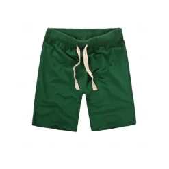 Hot OUKU Men's Sweat Shorts Shorts Workout Shorts Casual Shorts Pocket Drawstring Elastic Waist Plain Comfort Breathable Knee Length Casual Daily Holiday Sports Fashion Smoky gray Black Micro-elastic
